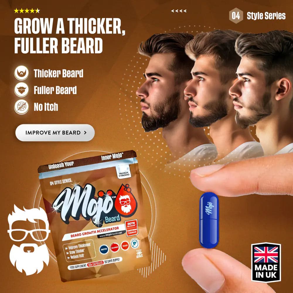 MOJO™ BEARD Capsules (Bundle) — هدية مجانية 3