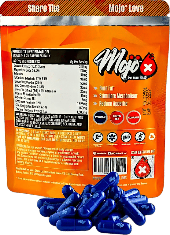 كبسولات MOJO™ BURN (للرجال)