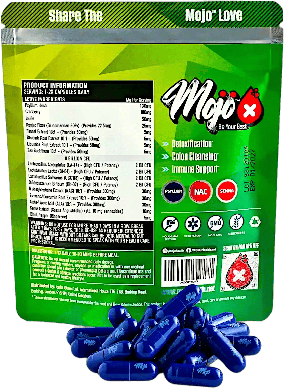 كبسولات MOJO™ DETOX